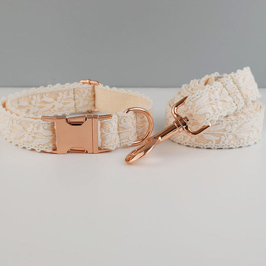 Leaf Lace Pet Collar